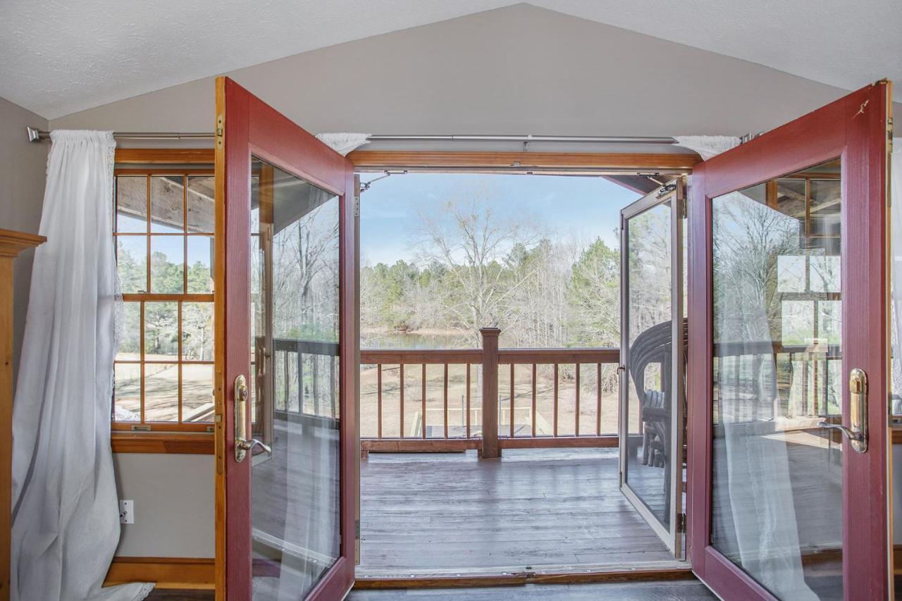 Refuge Ranch Retreat Log Cabin Lake 53+ Acres Locust Grove Zewnętrze zdjęcie