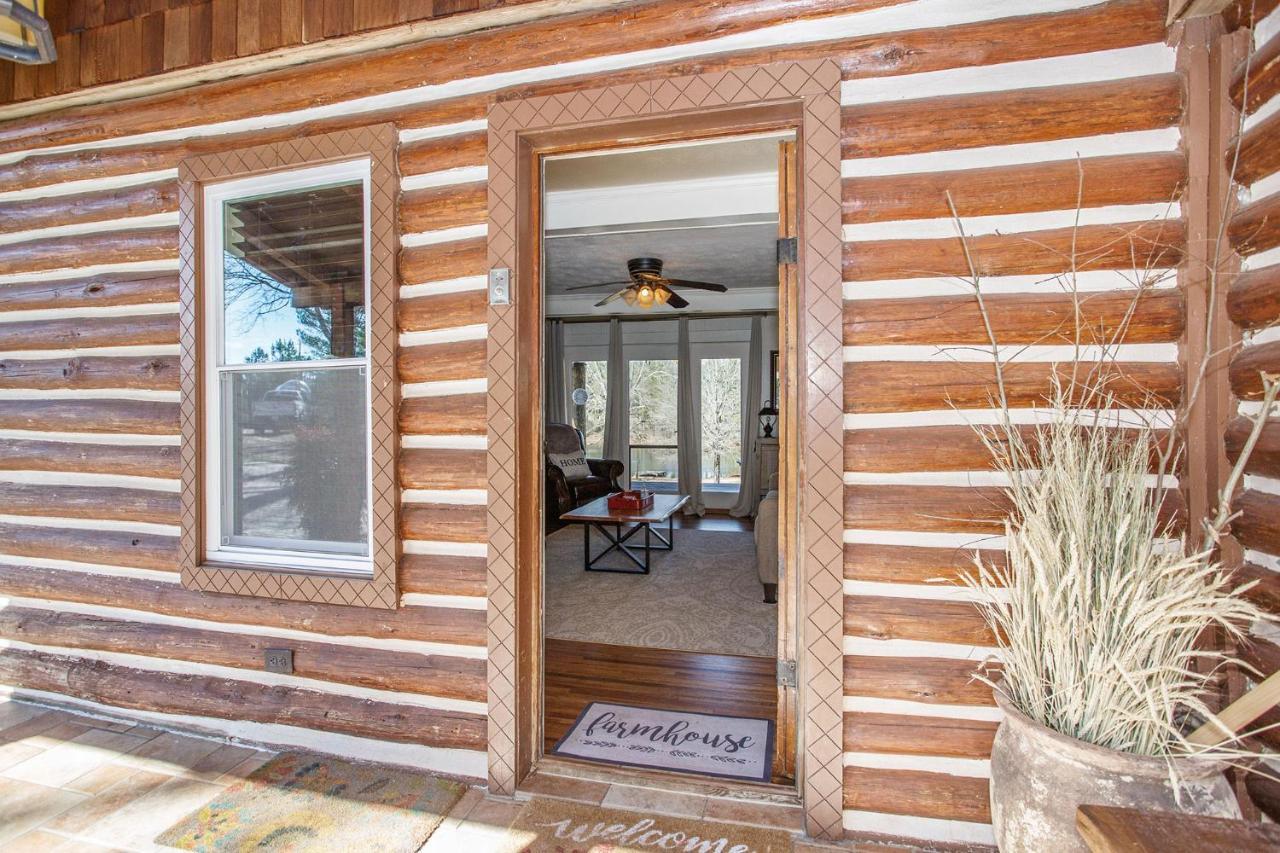 Refuge Ranch Retreat Log Cabin Lake 53+ Acres Locust Grove Zewnętrze zdjęcie