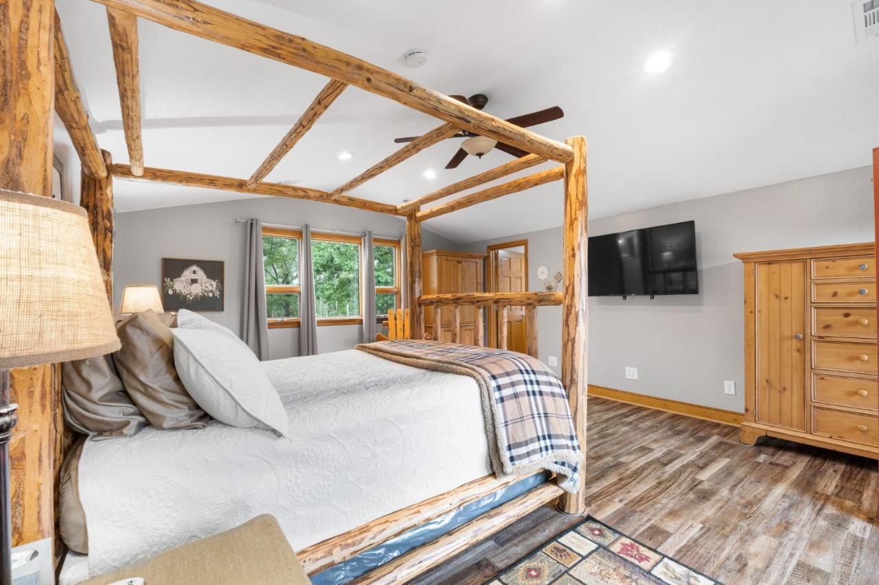 Refuge Ranch Retreat Log Cabin Lake 53+ Acres Locust Grove Zewnętrze zdjęcie